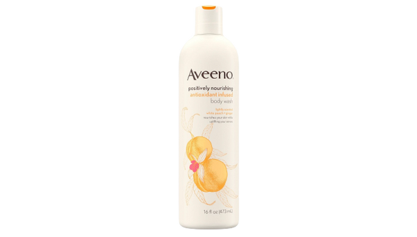 Aveeno Shower Gel White Peach+Ginger