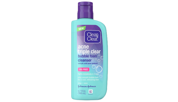 Clean And Clear Triple Clear Bubble Foam