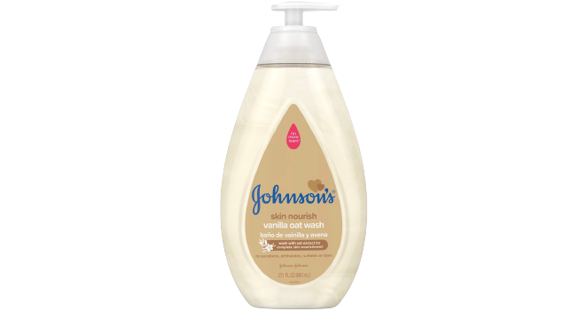 Johnson Skin Nourish Vanilla Oat Wash