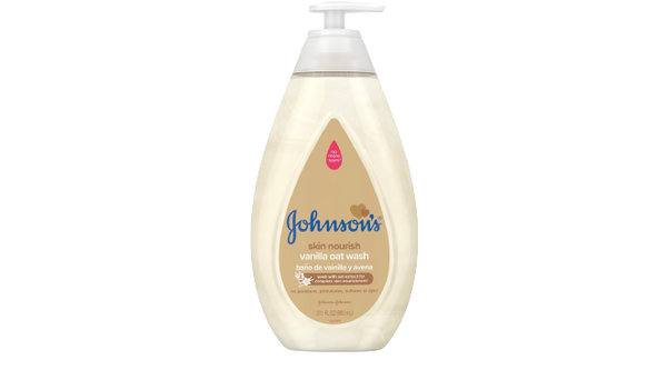 Johnson Skin Nourish Vanilla Oat Wash