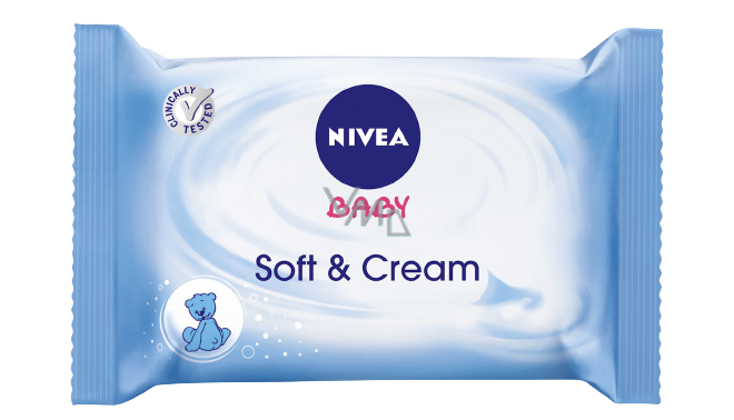 Nivea Baby Wipes Soft And Cream 63Pcs