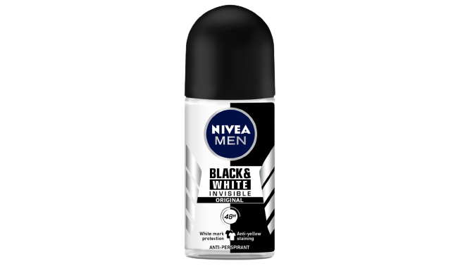 Nivea Insible Black And White Roll On – MamaTega