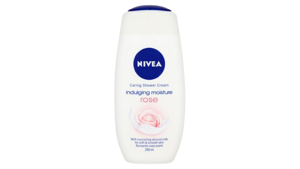 Nivea Caring Shower Cream Rose And Almond Oil