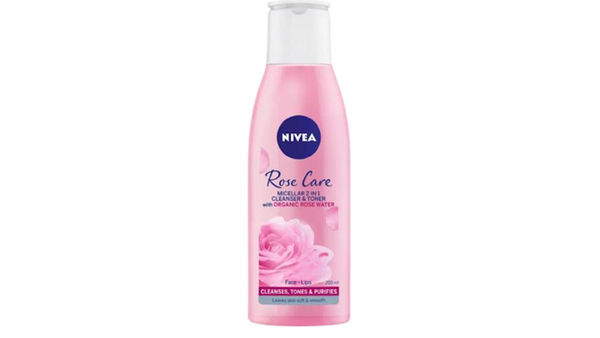 Nivea Rose Care Micellar 2In1 Cleanser And Toner
