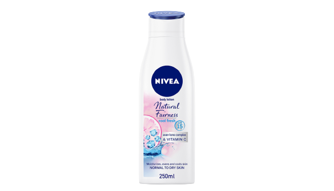 Nivea Body Lotion Natural Fairness Cool Fresh
