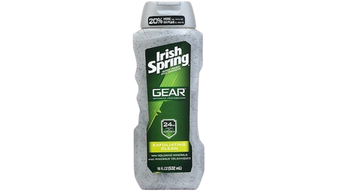 Irish Spring Gear Shower Gel
