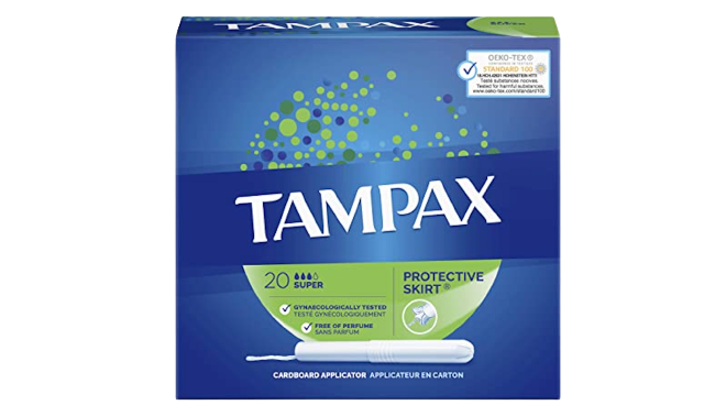 Tampax Super Cardboard Applicator