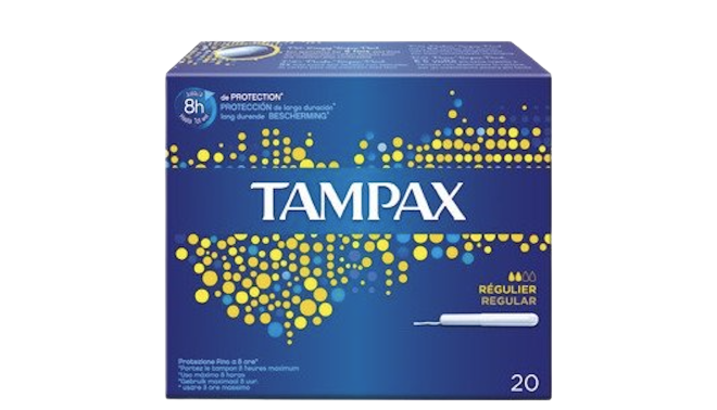 Tampax 20 Regular Cardboard Activator