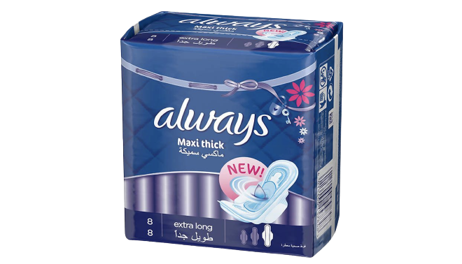 Always Maxi Thick Double Panty Liner