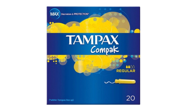 Tampax Types Tampax Regular – MamaTega
