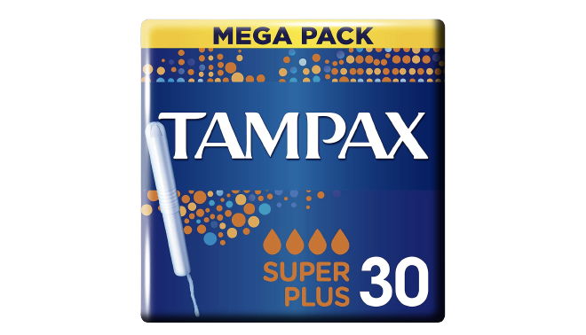 Tampax Mega Pack 30 Super Plus