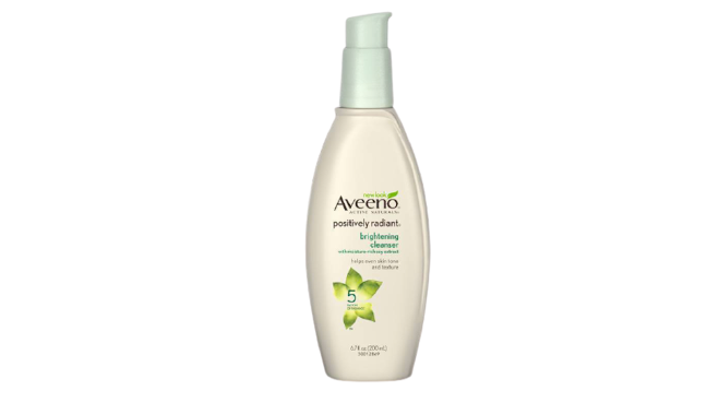 Aveeno Positively Radiant Cleanser