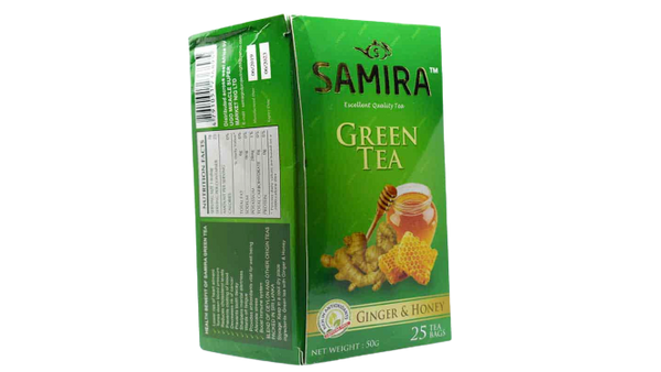 Samira Green Tea Honey & Ginseng 25 Tea Bag