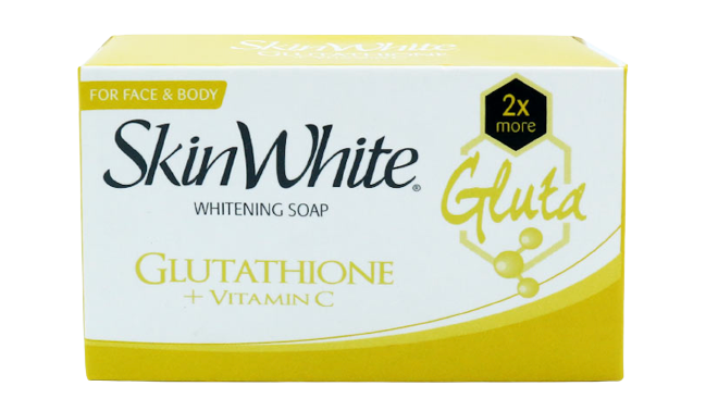 2-Pack Glutathione Whitening Soap Bars - Skin Brightening For Face & Body, 140g Each