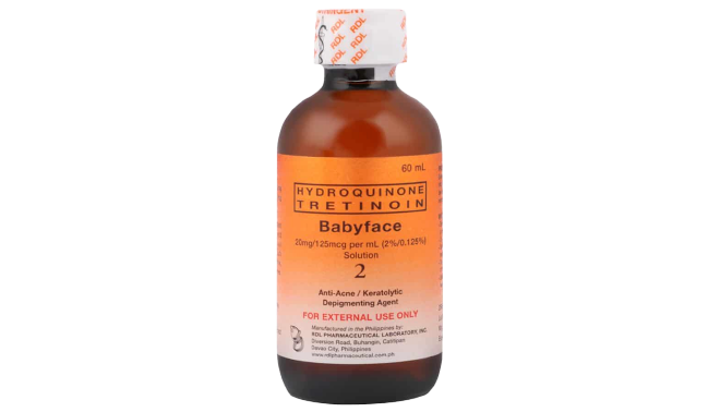 Rdl Hydroquinone Tretinoin Baby Face 2