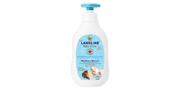 Lanoline Baby Glow Almond & Neem Oil Gel Wash
