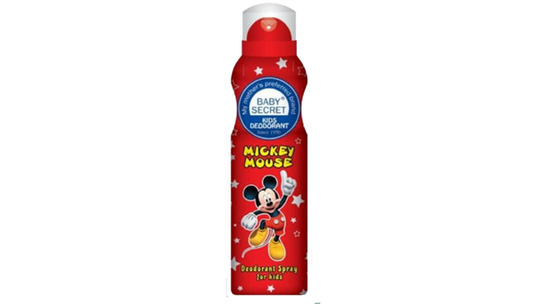 Baby Secret Kids Deodorant Mickey Mouse Spray