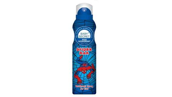 Baby Secret Kids Deodorant Spider Man Spray