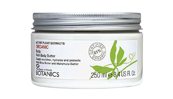 Active Plant Extracts Organic Rich Body Butter