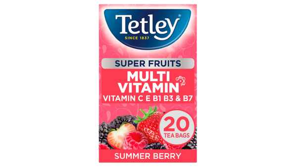 Tetley Super Fruits Multi Vitamin With Vit C E