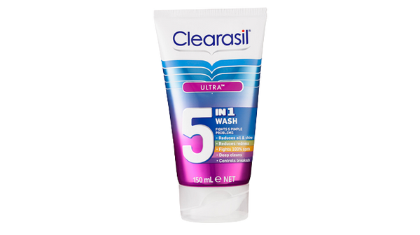 Clearasil Ultra 5 In 1 Wash