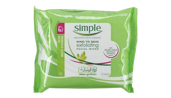 Simple Exfoliating Wipes