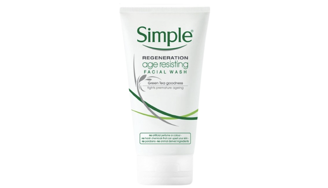 Simple Regeneration Age Resisting Facial Wash