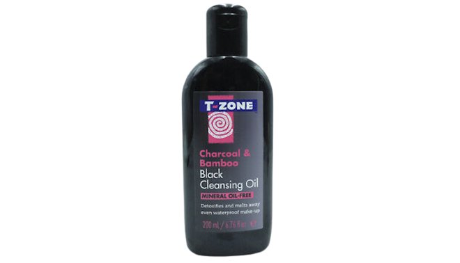 T-Zone Charcoal And Bamboo Black Cleansing Oil