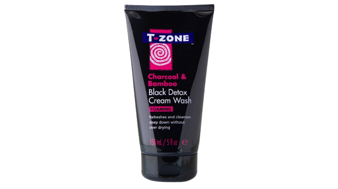 T Zone Charcoal And Bamboo Cream Wash