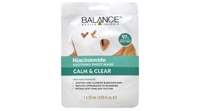 Balance Niacinamide Calm And Clear Sheet Mask