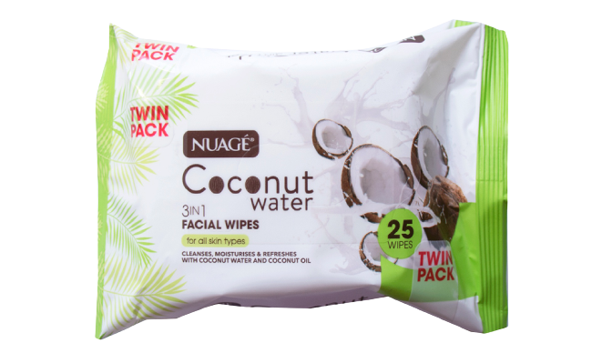Nuage Coconut Water Wipes