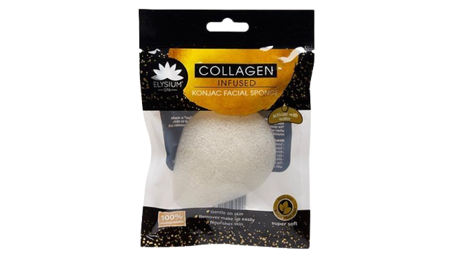 Elysium Spa Collagen Infused Kojac Sponge