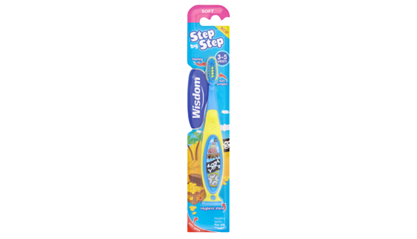 Step By Step Wisdom Tooth Brush 3-5Years