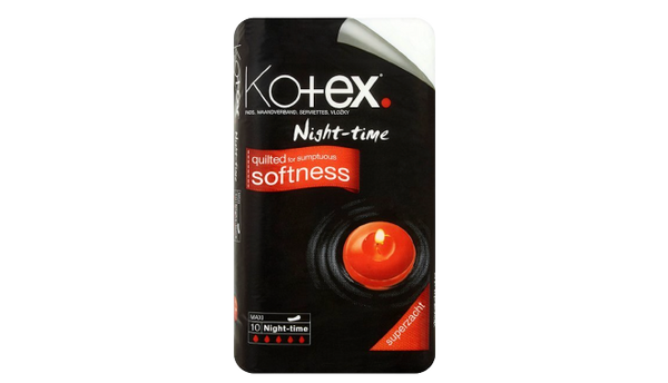 Kotex Night-Time Maxi 10