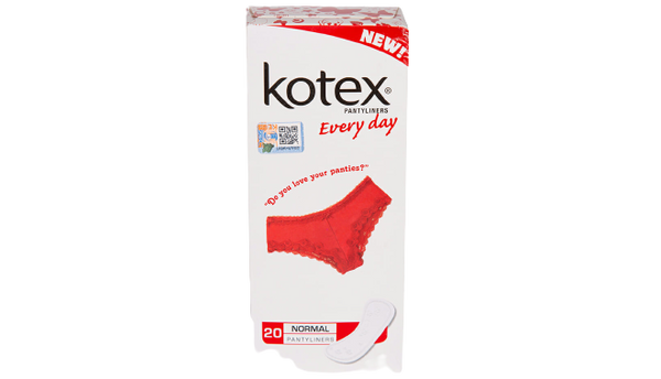 Kotex Panty Liners 20 Normal Size