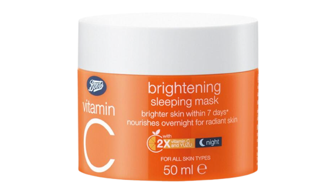 Boots Vitamin C Brightening Sleeping Mask