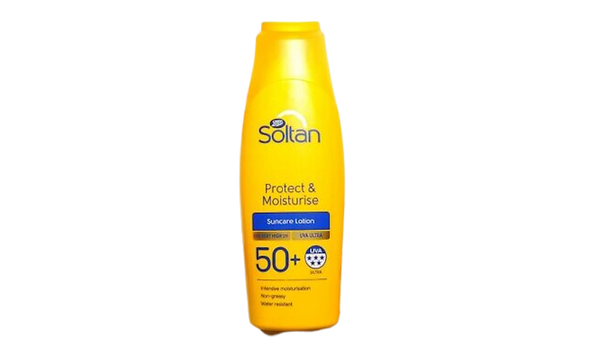 Boots Soltan Protect And Moisture Suncare Lotion