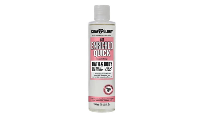 Soap And Glory Get Enriched Quick Bath And Body Oil