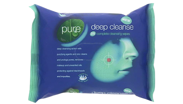 Pure Deep Cleanse Wipes