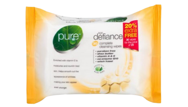 Pure Age Defiance Wipes