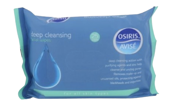 Osiris Avise Deep Cleansing Facial Wipes