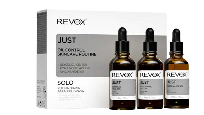 Revox Just Oil Control Skincare Routine