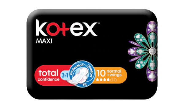 Kotex Maxi Pads 10 Normal