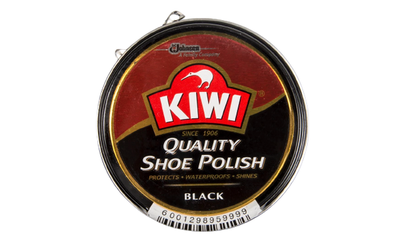 Kiwi Quality Shoe Polish Renews Black Leather