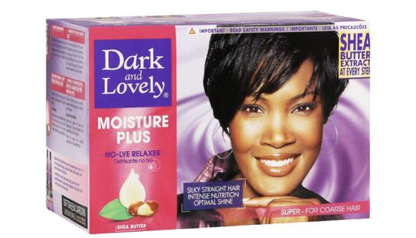 Dark And Lovely No-Lye Hair Relaxer Kit Oil-Infused Caring System Super