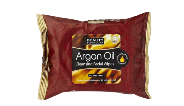 Beauty Formulas Argan Oil Wipes 30