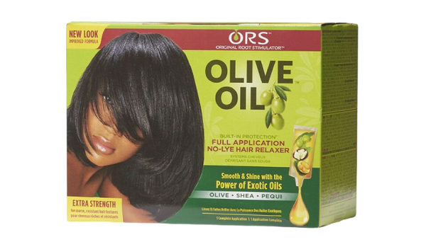 Organic Root Stimulator Olive Oil Kit Relaxer Extra Strength