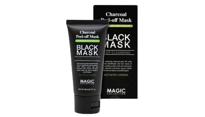 Amoj Peel Off Black Mask 6 In 1