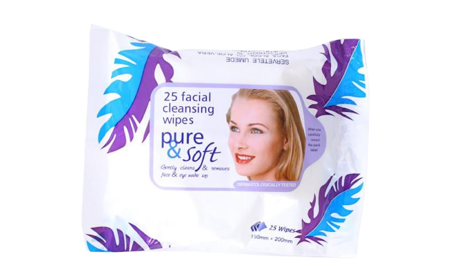 Pure And Soft Facial Wipes