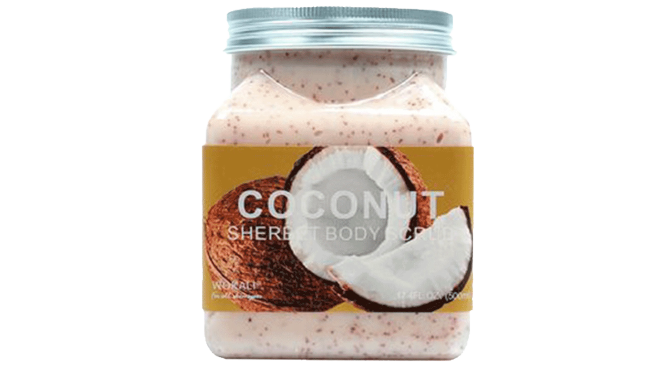 Wokali Coconut Body Scrub Jam